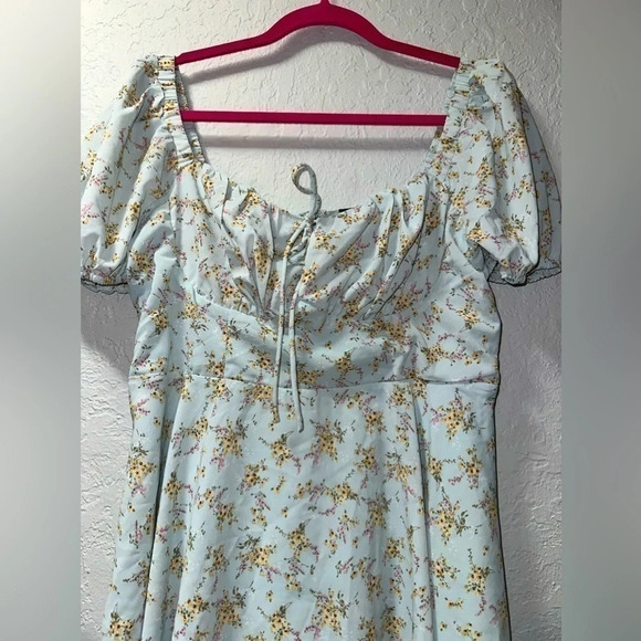 Windsor Budding Romance Floral Chiffon Skater Dress - Picture 4 of 10